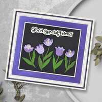 Sue Wilson Dies Layered Flowers Collection - Tulip - CED25064