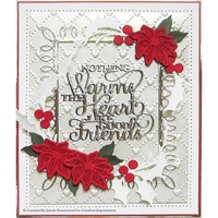 Sue Wilson Dies Festive Collection Decorative Holly Accents CED3211