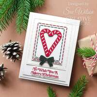 Creative Expressions Sue Wilson Dies Festive Candy Canes - CED3277