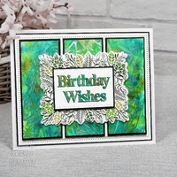 Creative Expressions Sue Wilson Frames and Tags Leafy Rectangle Craft Die