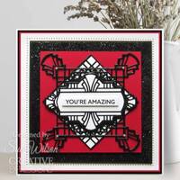 Sue Wilson Dies Art Deco Collection - Ornate Labels - CED4478