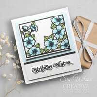 Creative Expressions Sue Wilson Frames and Tags Wild Rose Cover Plate CED4493
