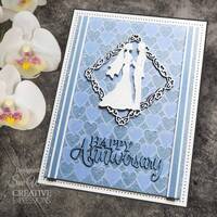 Creative Expressions Sue Wilson Border Collection Heart Scroll CED7151