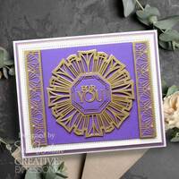 Sue Wilson Dies Art Deco Collection - Fan Border - CED7153