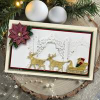 Creative Expressions Jamie Rodgers Santa’s Sleigh Craft Die
