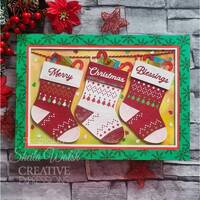 Creative Expressions Jamie Rodgers Christmas Stocking Craft Die