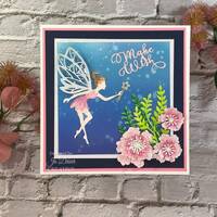 Creative Expressions Jamie Rodgers Fairy Wishes Starry Angela Craft Die