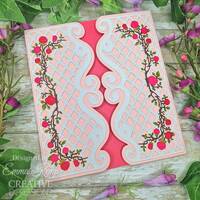 Creative Expressions Jamie Rodgers Fairy Wishes Entwined Rose Border Craft Die