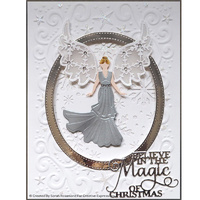 Sue Wilson Dies Festive Mini Expressions Believe In The Magic Of Christmas CEDME060