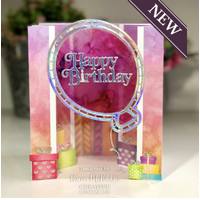 Sue Wilson Dies Mini Expressions Happy Birthday Candle CEDME131