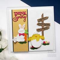 Creative Expressions Sue Wilson Mini Expressions Think Spring Craft Die CEDME136