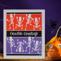 Creative Expressions Sue Wilson Ghoulish Greetings CEDME141