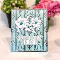 Creative Expressions Sue Wilson Art Deco Fabulous Friend - CEDME145