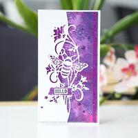 Paper Cuts Collection Die Bumble Bee Edger CEDPC1119