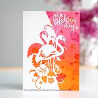 Paper Cuts Collection Die Flamingo Summer CEDPC1154