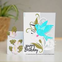 Paper Cuts Collection Die Hummingbird Whisper CEDPC1158