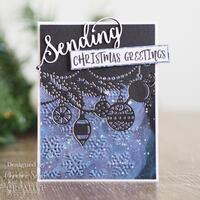 Paper Cuts Collection Die Bauble Garland Edger CEDPC1172