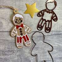 Creative Expressions Paper Cuts Festive Gingerbread Boy Craft Die CEDPC1243
