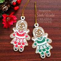Creative Expressions Paper Cuts Festive Gingerbread Girl Craft Die CEDPC1244