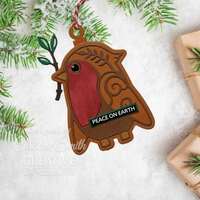 Creative Expressions Paper Cuts Festive Robin Craft Die CEDPC1247