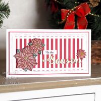 Sue Wilson Die & Stamp Set Festive Collection Seasons CEDSD024