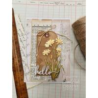 Creative Expressions Shabby Basics Hedgerow Thistle Craft Die - CEDSP026