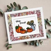 Sue Wilson Shadowed Sentiments Hello Friend CEDSS034