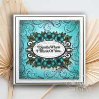 Sue Wilson Mini Shadowed Sentiments I Smile When I Think Of You - CEDSS042