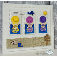 Beach Bathers Craft Dies By Sue Wilson