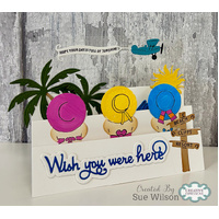 Wish You Were Here Craft Dies By Sue Wilson