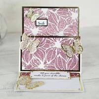 Creative Expressions Stencil Jamie Rodgers Clematis Burst