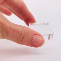 Acrylic Block 3cm x 3cm Stamp Block