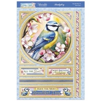 Hunkydory Crafts Spring Cheer Deco-Large Set - Beautiful Blue Tit