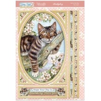 Hunkydory Crafts Spring Cheer Deco-Large Set - The Purr-fect Day