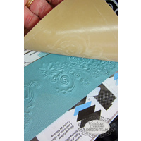 Couture Creations Universal 5x7 Rubber Tan Polymer Embossing Pad Mat 