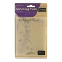 Couture Creations Embossing Folder A2 Musical Flourish