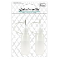 Ultra Fine Tip Glue Applicator Bottles 2pcs