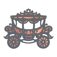 Cut and Foil Die Hotfoil Stamp Lavish Ballroom Gorgeous Carriage