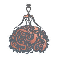 Cut and Foil Die Hotfoil Stamp Lavish Ballroom Ball Gown