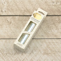 GoPress Silver Foil (Irridescent Diamond Finish) 120mm x 5m