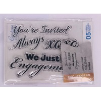 Couture Creations Stamp My Secret Love Collection 22pc
