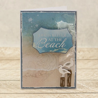 Couture Creations Seaside Girl Flourish Stamp Set (5pc)