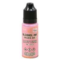 Couture Creations Alcohol Ink Golden Age Baby Pink 12ml