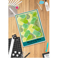 Couture Creations - Parkside Crafts Layered Stencil - Interlocking  Hearts
