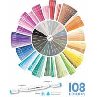 Couture Creations Alcohol Ink Marker Twin Tip  Case Empty (Holds 108 Markers)