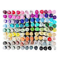 Couture Creations Twin Tip Alcohol Markers 108 Full Set with Case