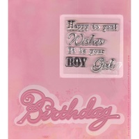 Marianne Design Collectables Dies With Stamps Banners Birthday