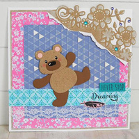 Marianne Design Collectables Elines Panda and Bear Dies COL1409 