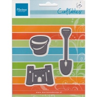 Marianne Design Craftables Dies Tinys Sand Castle CR1278