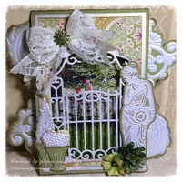 Marianne Design Craftables Dies Garden Statue CR1301
